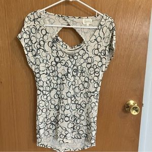 Anthropologie cowl neck top